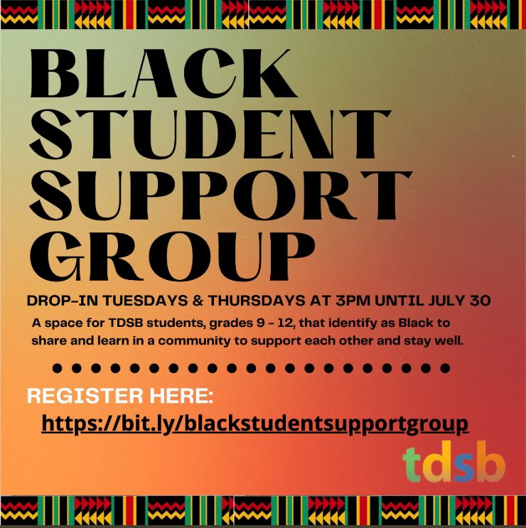 Black Student Support Group Black Student Support Group